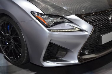 Cenevre, İsviçre, Mart 06-2018: Lexus Rc F at Gims