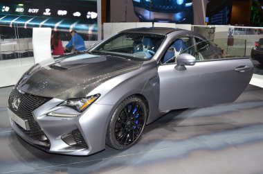 Cenevre, İsviçre, Mart 06-2018: Lexus Rc F at Gims