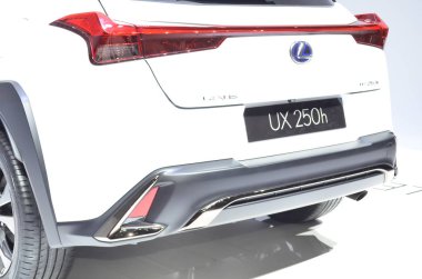Cenevre, İsviçre, Mart 06-2018: Lexus Ux Gims 'de saat 250