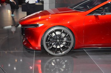 Geneva, Switzerland, March 06-2018: Mazda KAI Concept at GIMS