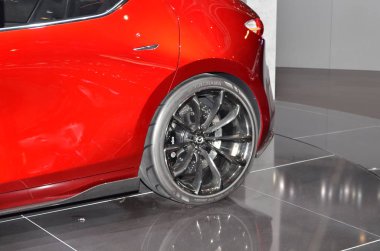 Geneva, Switzerland, March 06-2018: Mazda KAI Concept at GIMS