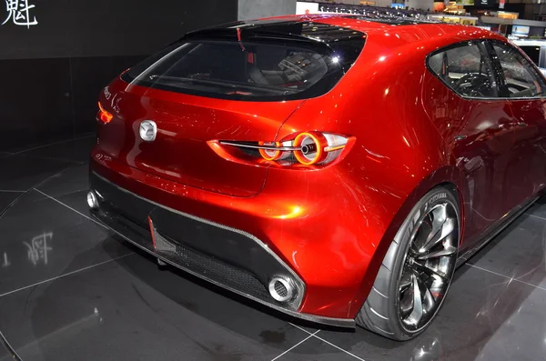Geneva, Switzerland, March 06-2018: Mazda KAI Concept at GIMS — стокове фото