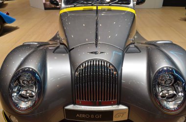 Cenevre, İsviçre, Mart 06-2018: Morgan Aero 8 Gt at Gims