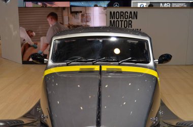 Cenevre, İsviçre, Mart 06-2018: Morgan Aero 8 Gt at Gims