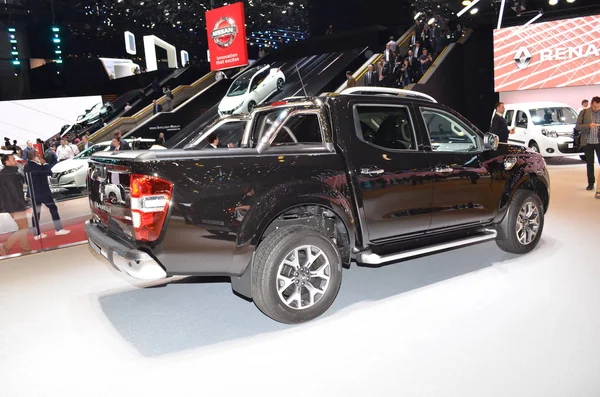 Ginebra, Suiza, 06 de marzo de 2018: Renault Alaskan en GIMS — Foto de Stock