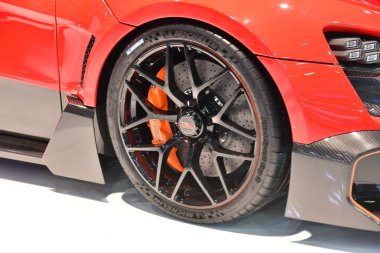 Cenevre, İsviçre, Mart 06-2018: Zenvo Tsr-S at Gims