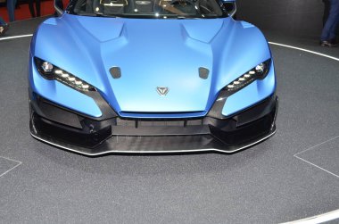 Cenevre, İsviçre, Mart 06-2018: İtalyan tasarımı Zerouno Duerta at Gims