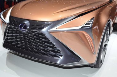 Cenevre, İsviçre, Mart 06-2018: Lexus Lf-1 Sınırsız Kavram at Gims