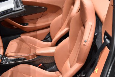 Cenevre, İsviçre, Mart 06-2018: Mclaren Gims 'de 570' ler Örümcek