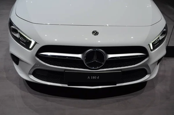 Cenevre, İsviçre, Mart 06-2018: Mercedes A-klass A180d at Gims — Stok fotoğraf