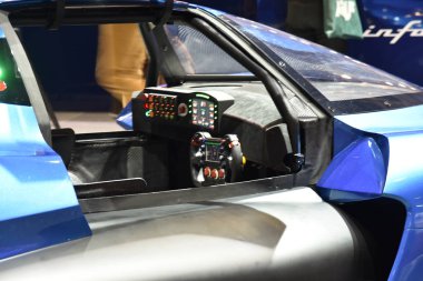 Cenevre, İsviçre, Mart 06-2018: Pininfarina H2 Hız Gims