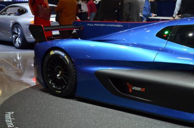 Cenevre, İsviçre, Mart 06-2018: Pininfarina H2 Hız Gims