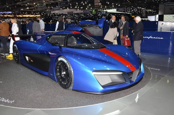 スイス・ジュネーブ2018年3月6日: Pininfarina H2 Speed at Gims — ストック写真