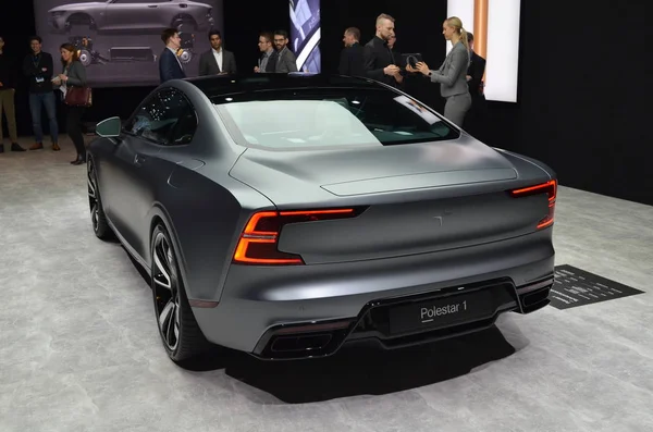 Ginebra, Suiza, 06 de marzo de 2018: Polestar 1 en GIMS — Foto de Stock