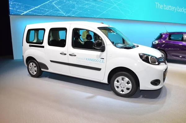 Cenevre, İsviçre, Mart 06-2018: Renault Kangoo Z.E. Gims 'de
