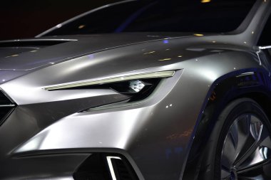 Cenevre, İsviçre, Mart 06-2018: Subaru Viziv Tourer Concept at Gims