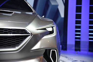 Cenevre, İsviçre, Mart 06-2018: Subaru Viziv Tourer Concept at Gims