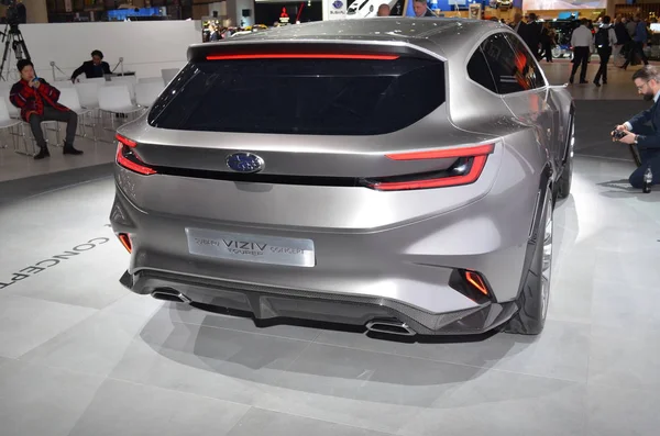 Geneva, Switzerland, March 06-2018: Subaru Viziv Tourer Concept at Gims — 스톡 사진