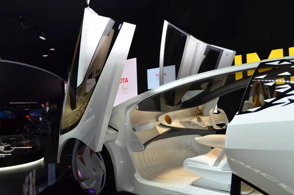 Geneva, Switzerland, March 06-2018: Toyota Concept-i at GIMS — Stock Photo, Image