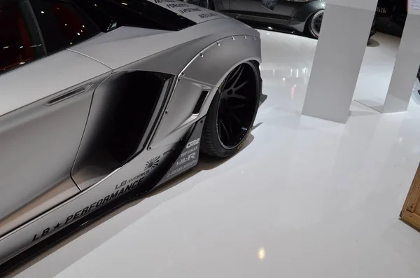 Женева, Швейцария, 06-2018: Lamborghini LBperformance на выставке GIMS — стоковое фото