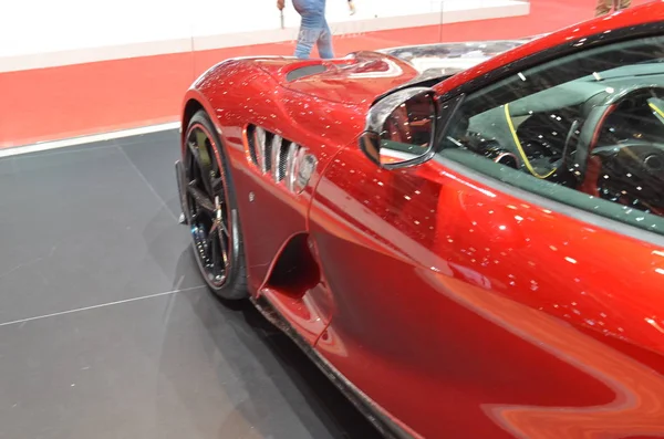 Женева, Швейцария, 06-2018: Mansory Ferrari 812 Superfast Stallone на выставке GIMS — стоковое фото