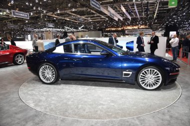 Cenevre, İsviçre, Mart 06-2018: Gims 'de Sciadipersia