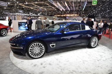 Cenevre, İsviçre, Mart 06-2018: Gims 'de Sciadipersia