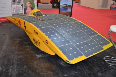 Paris, Fransa - 02 Ekim 2018: Paris Motor Fuarında Helios IV