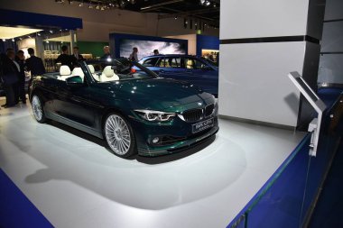 Frankfurt, Almanya, 12-2017: Bmw Alpina B4, Iaa 2017