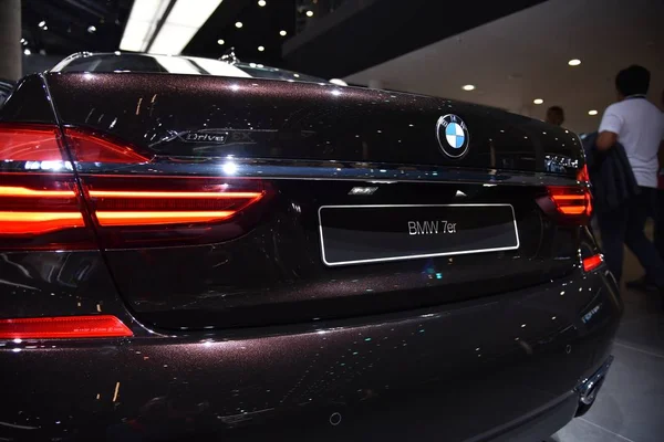 Frankfurt, Alemanha, 12 de setembro de 2017: BMW Série 7 no IAA 2017 — Fotografia de Stock