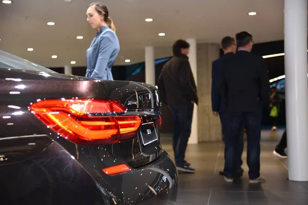 Frankfurt, Tyskland, 12 september 2017: Bmw 7-serien på Iaa 2017 — Stockfoto