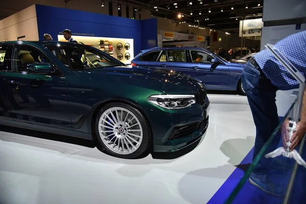 Frankfurt, Almanya, 12-2017: Iaa 2017 'de Bmw Alpina D5