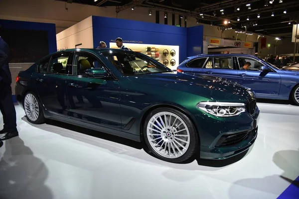 Frankfurt, Almanya, 12-2017: Iaa 2017 'de Bmw Alpina D5