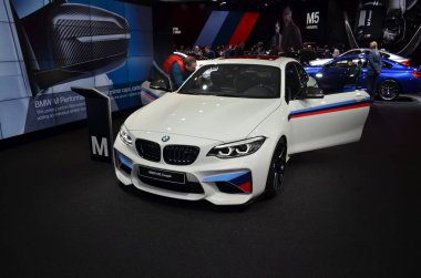 Frankfurt, Almanya, 12-2017: Iaa 2017 'de Bmw M2 Coupe