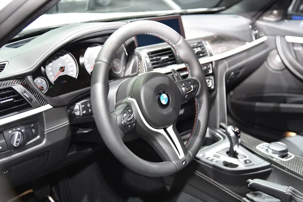 Frankfurt, Alemania, 12 de septiembre de 2017: BMW M3 en IAA 2017 — Foto de Stock
