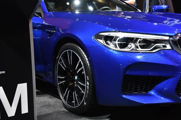 Frankfurt, Alemanha, 12 de setembro de 2017: BMW M5 na IAA 2017 — Fotografia de Stock