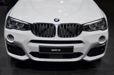 Frankfurt, Almanya, 12-2017: Iaa 2017 'de Bmw X4