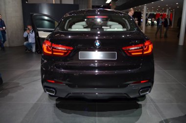 Frankfurt, Almanya, 12-2017: Iaa 2017 'de Bmw X6