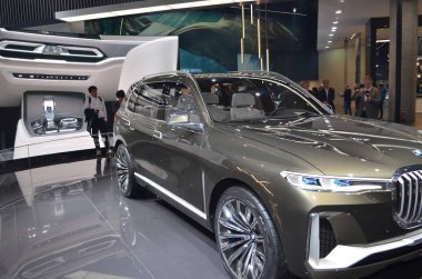 Frankfurt, Almanya, 13-2017: Iaa 2017 'de Bmw X7