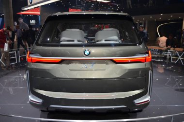 Frankfurt, Almanya, 13-2017: Iaa 2017 'de Bmw X7