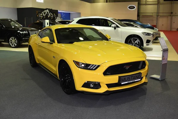 Sofia, Bulgaria, October 13-2017: Ford Mustang at Sofia Motor show — 스톡 사진