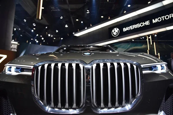 Frankfurt, Germany, September 13-2017: BMW X7 at IAA 2017 — Stock Photo, Image