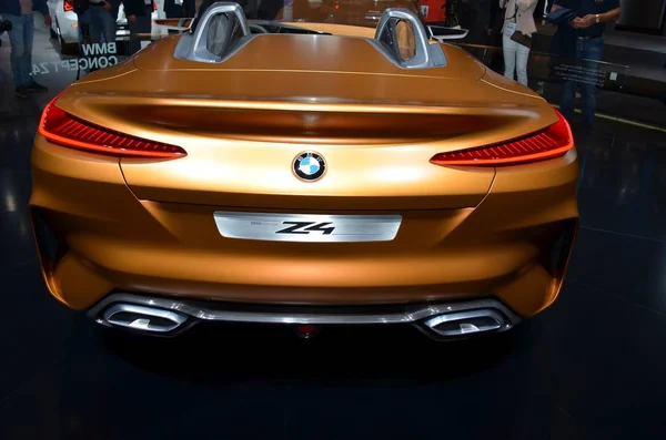 Frankfurt, Germany, September 12-2017: Bmw Z4 at Iaa 2017 — 스톡 사진