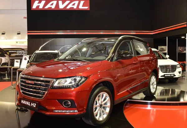 Sofia, Bulgaria, October 13-2017: Haval H2 at Sofia Motor Show — 图库照片