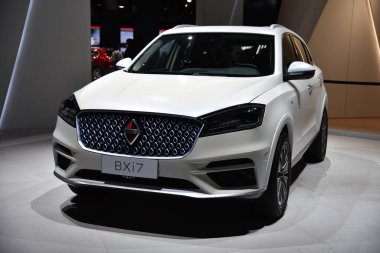 Frankfurt, Almanya, 12-2017: Iaa 2017 Borgward Bxi7