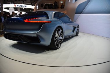 Frankfurt, Almanya, 14 Eylül 2017: Iaa 2017 Borgward Isabella