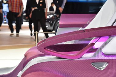 Frankfurt, Almanya, 14 Eylül 2017: Iaa 2017 Borgward Isabella