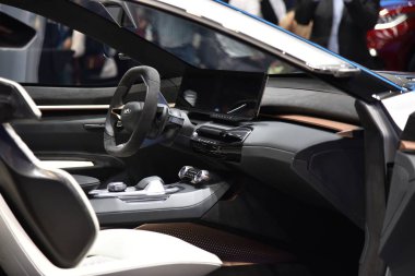 Frankfurt, Almanya, 12 Eylül 2017: Chery Tiggo Coupe Concept, Iaa 2017