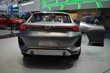 Frankfurt, Almanya, 12 Eylül 2017: Chery Tiggo Coupe Concept, Iaa 2017