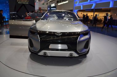Frankfurt, Almanya, 12 Eylül 2017: Chery Tiggo Coupe Concept, Iaa 2017
